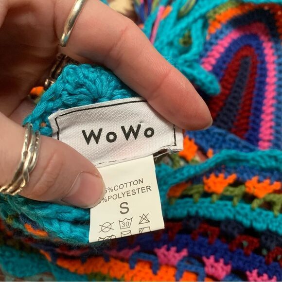 WoWo Crotchet Halter Top Size Small - Picture 3 of 5